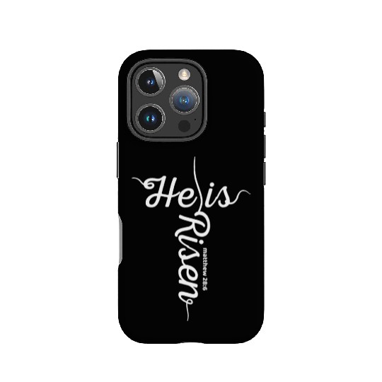 He Is Risen Matthew 28:6 Christian Easter Jesus IPhone Cases