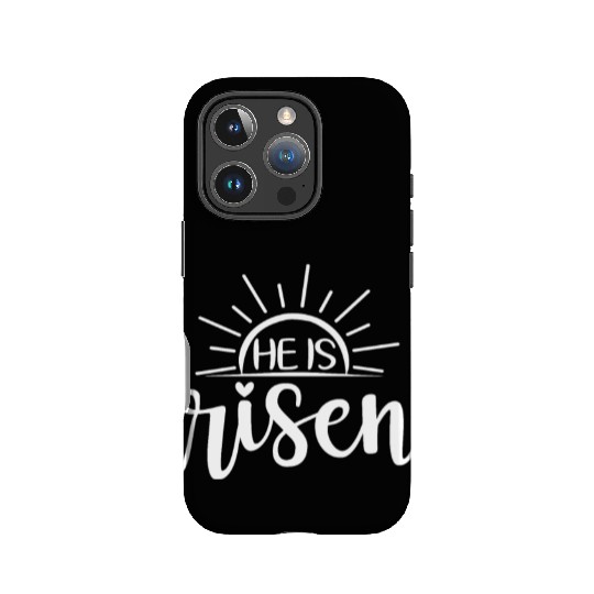 He Is Risen Sunrise Christian Easter Jesus IPhone Cases