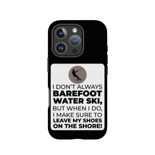 Barefoot Water Skiing Extreme Sports Barefooting IPhone Cases