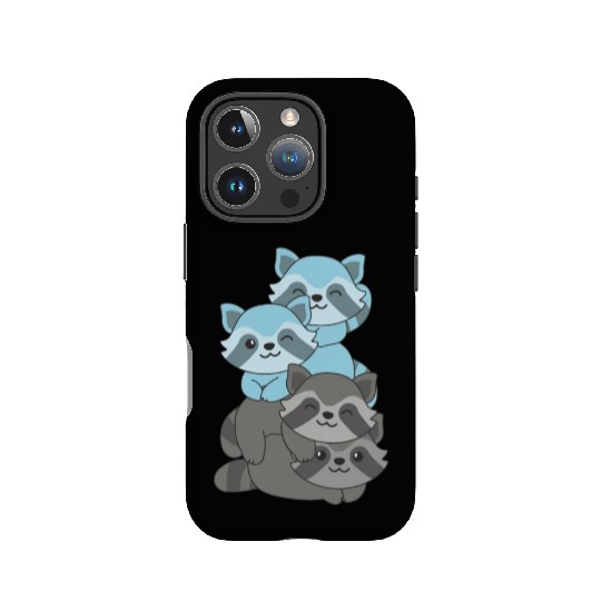 Car Flag Pride Lgbtq Cute Raccoon IPhone Cases