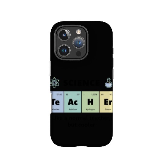Primary Elements of Humour Science Teacher Te Ac IPhone Cases