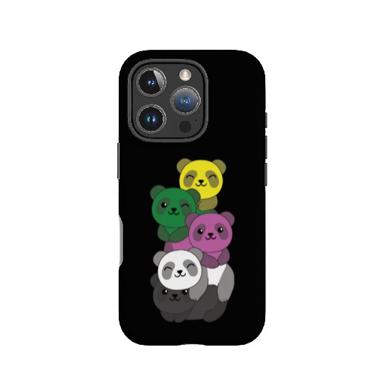 Ceterossexual Flag Pride Lgbtq Cute Panda IPhone Cases