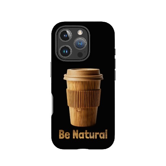 Be Natural, Bamboo Coffe Cup IPhone Cases