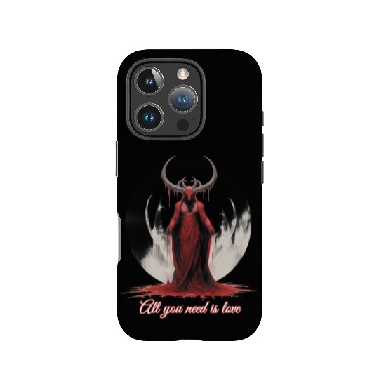 All You Need Is Love - Baphomet IPhone Cases