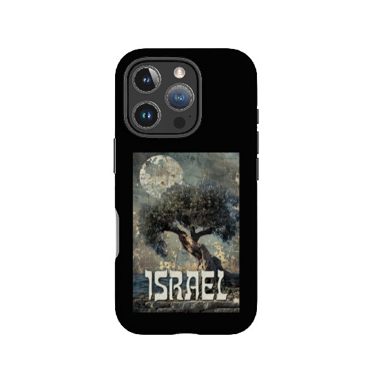 Israeli Scene with Olive Tree and the IPhone Cases