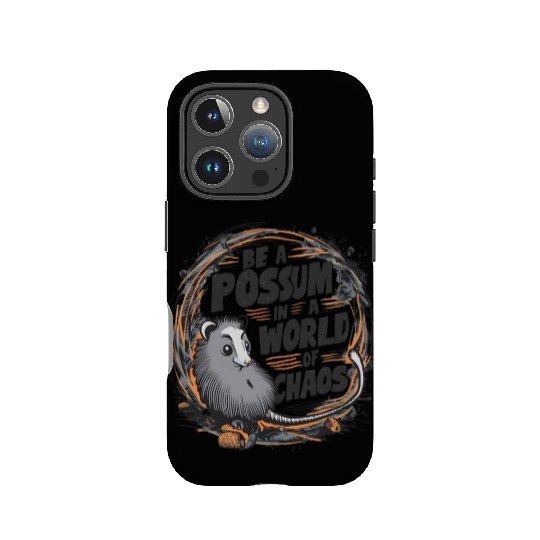 Be a Possum in a world of chaos Street Cats Squad IPhone Cases