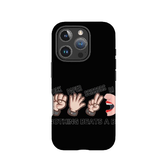 Rock Paper Scissors BJ IPhone Cases