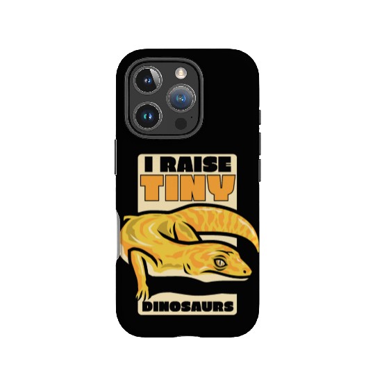 I Raise Tiny Dinosaurs Gekkota Crested Lizard IPhone Cases