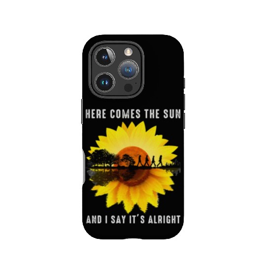 Here Comes The Sun And I Say It s Alright Guitar IPhone Cases