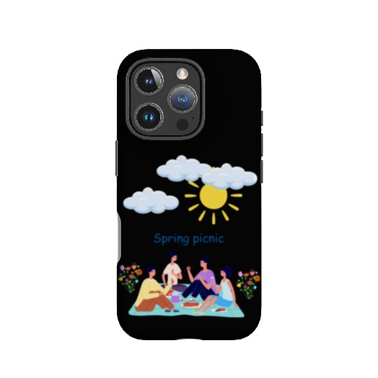 Spring picnic 1 IPhone Cases