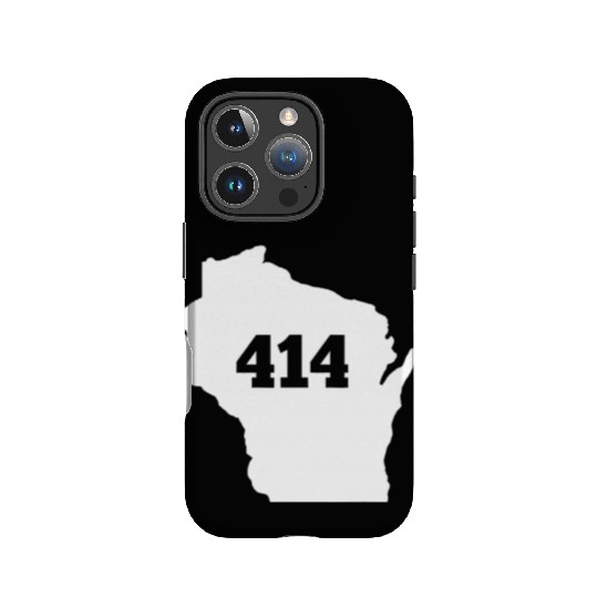 Wisconsin 414 Area Code IPhone Cases
