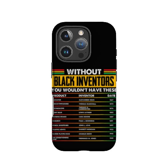 History Of Forgotten Black Inventors Black History IPhone Cases