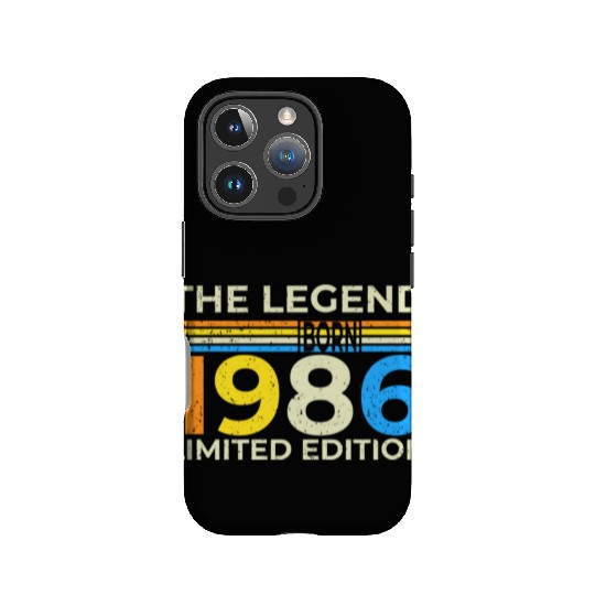The Legend 1986 Logo Design Limited Edition IPhone Cases