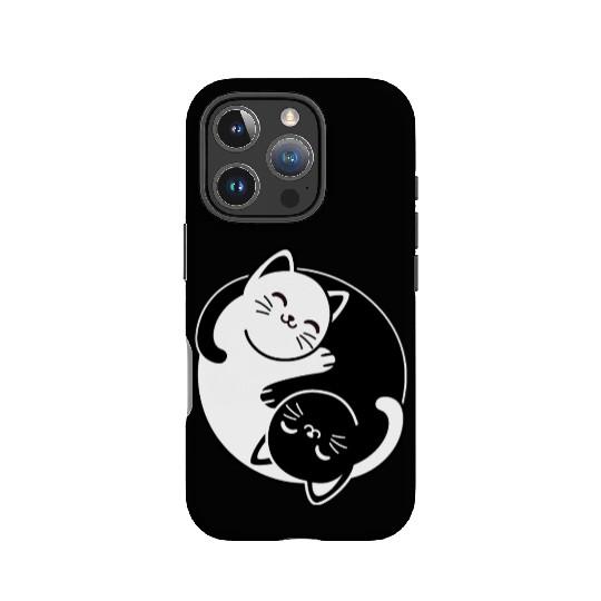 Yin and Yang Cats IPhone Cases