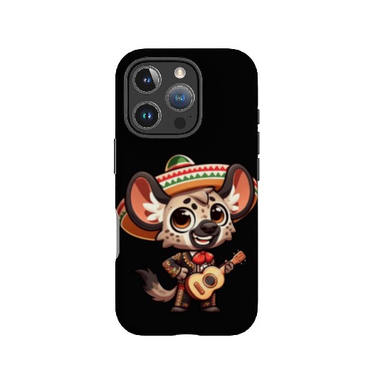 Cinco de Mayo Hyena Giraffe Mariachi IPhone Cases