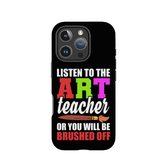 Funny Art Teacher Art Critic IPhone Cases