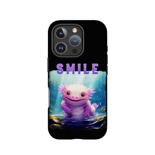 Colorful Smiling Lizard Underwater IPhone Cases