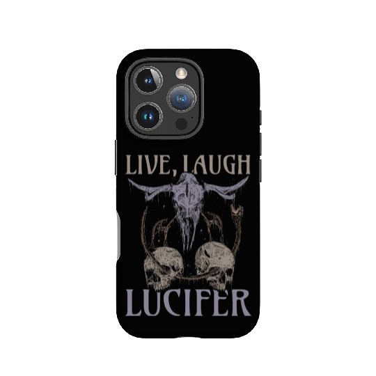 Live Love Lucifer Goth Festival Death Metal IPhone Cases