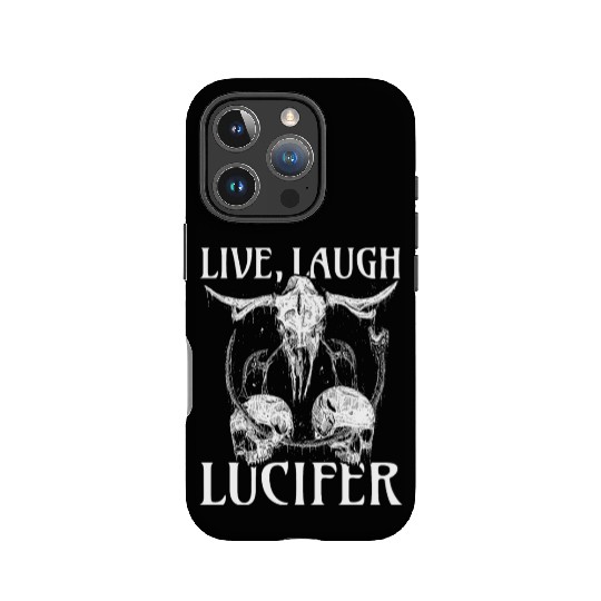 Live Love Lucifer Goth Festival Death Metal IPhone Cases