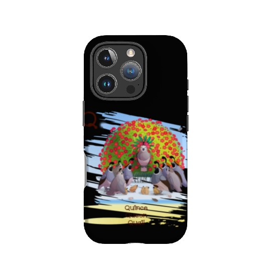 Unique Creative Cute Q Alphabet Quince Queen Quail IPhone Cases