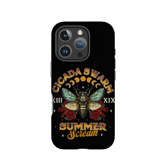 Entomology Cicada Lover 2024 Cicada Swarm Summer IPhone Cases