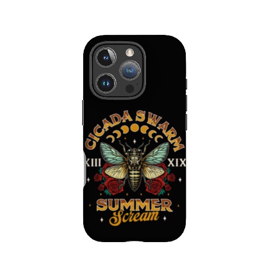 Entomology Cicada Lover 2024 Cicada Swarm Summer IPhone Cases