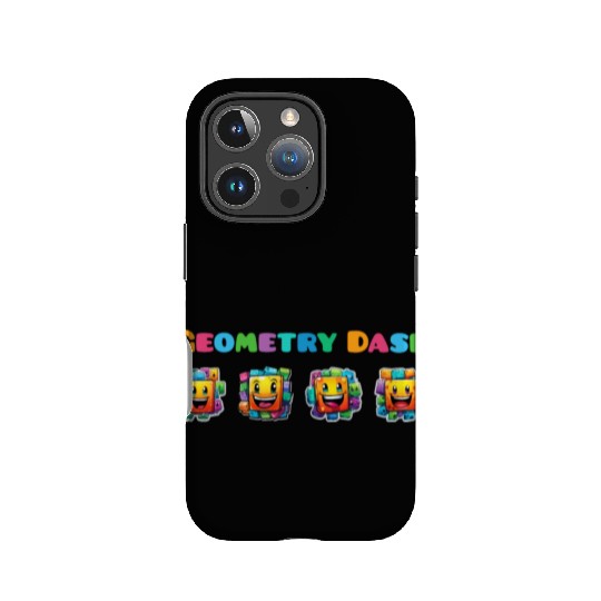 Geometry dash IPhone Cases