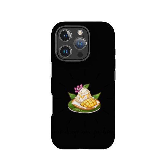 there s always room for desserts-Mango Sticky Rice IPhone Cases