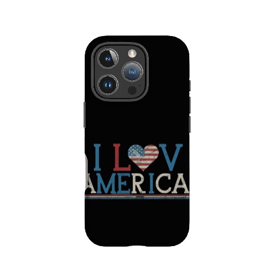 I Love America IPhone Cases