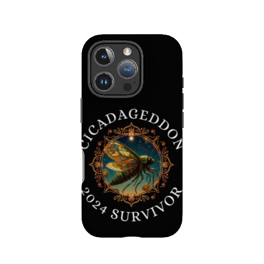 Cicadageddon Invasion Tour 2024 Funny Cicada Event IPhone Cases
