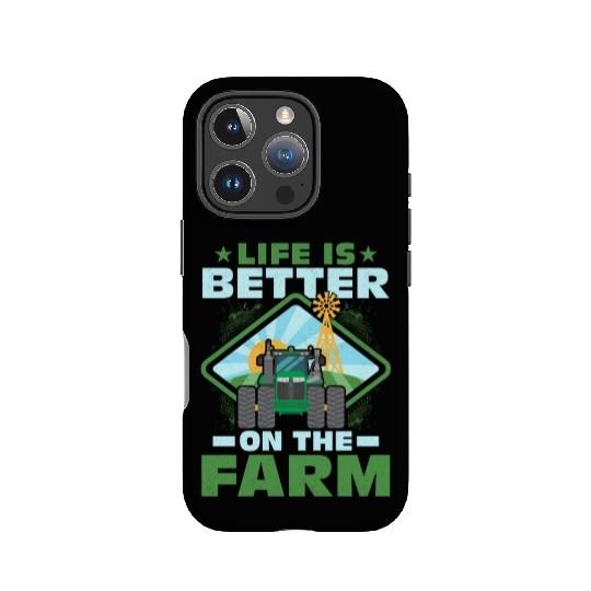 Life Is Better On The Farm Animal Farmer Farming IPhone Cases