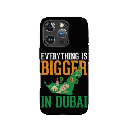 Dubai Map: The City of Dreams IPhone Cases
