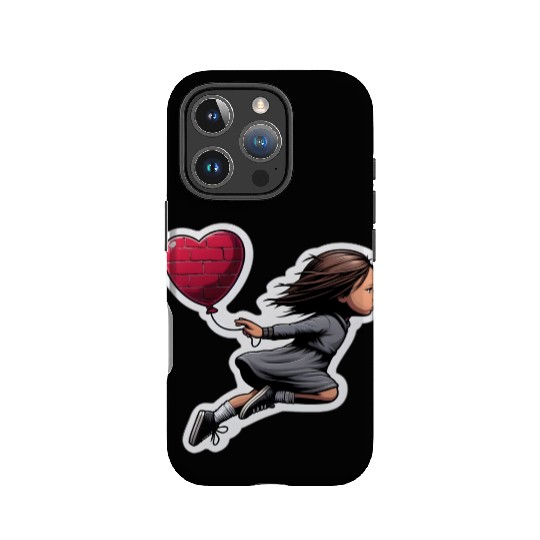Girl with Balloon by Banksy, Iconic Street Art IPhone Cases