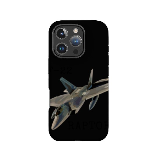 Air Force F-22 Raptor Fighter Jet Military Pilot IPhone Cases