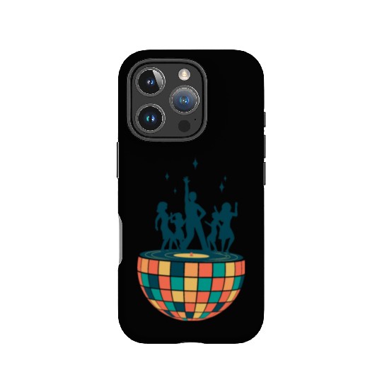 Disco ball - Dancing - Groovy - Clockwork Elements IPhone Cases