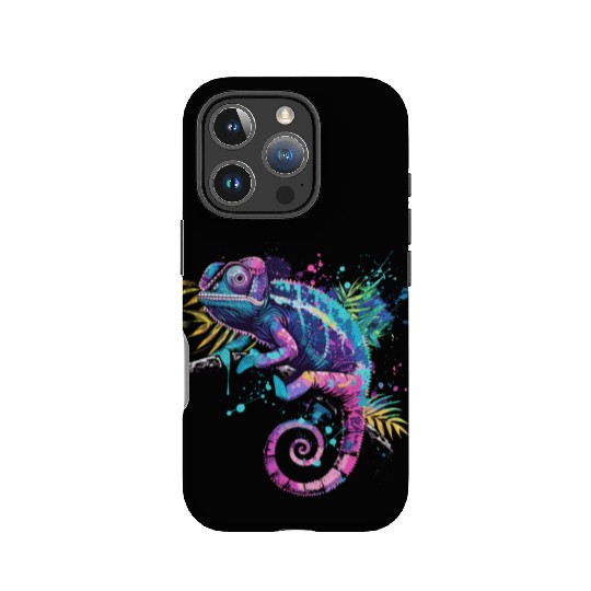Chameleonaire A Rich Lizard for Lizard Pet Lover IPhone Cases