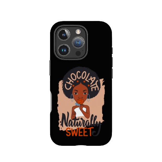 Chocolate naturally sweet IPhone Cases