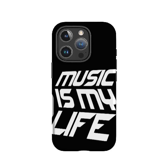 Music Is My Life Party Club Concert Sound Love IPhone Cases
