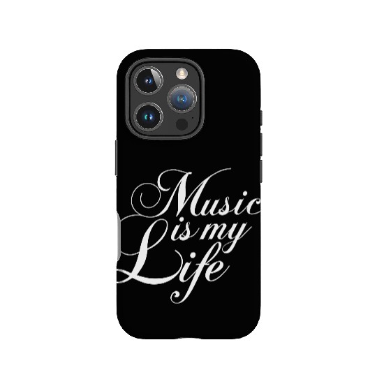 Music Is My Life Party Club Concert Sound Love IPhone Cases