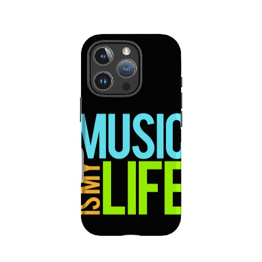 Music Is My Life Party Club Concert Sound Love IPhone Cases