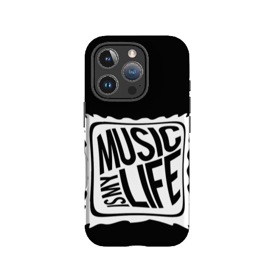 Music Is My Life Party Club Concert Sound Love IPhone Cases