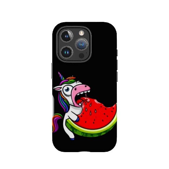 Unicorn Melon Sweet Comic Crazy Funny Quirky IPhone Cases