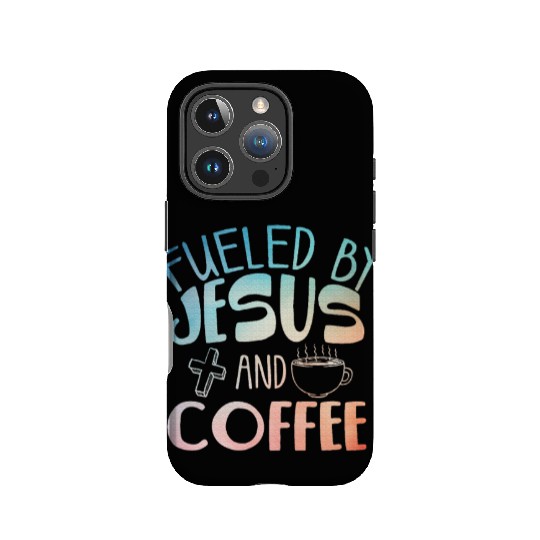 Cool Coffee Jesus Art Christian Coffee Lover IPhone Cases