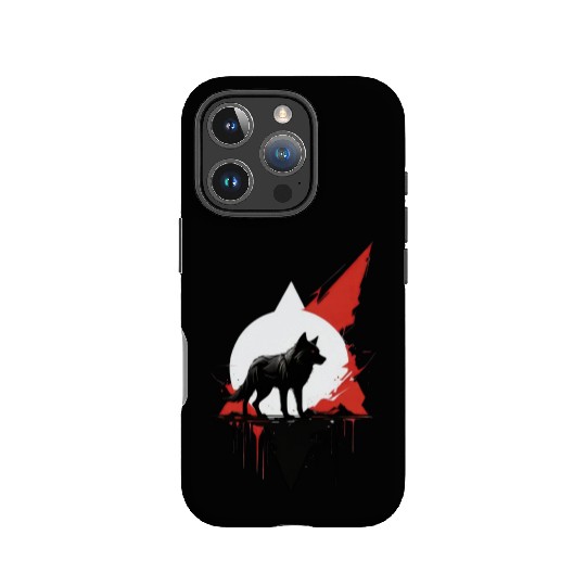 Tribal Wolf Totem IPhone Cases