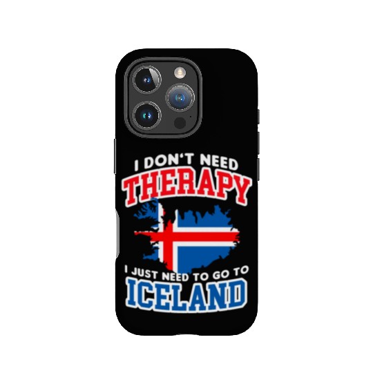 Iceland Flag Embrace The Northern Lights Design IPhone Cases