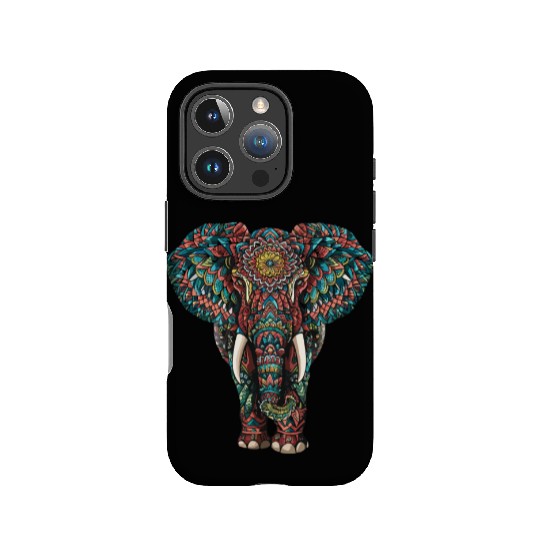 Elephant Mandala for a Art lover Elephant fan IPhone Cases