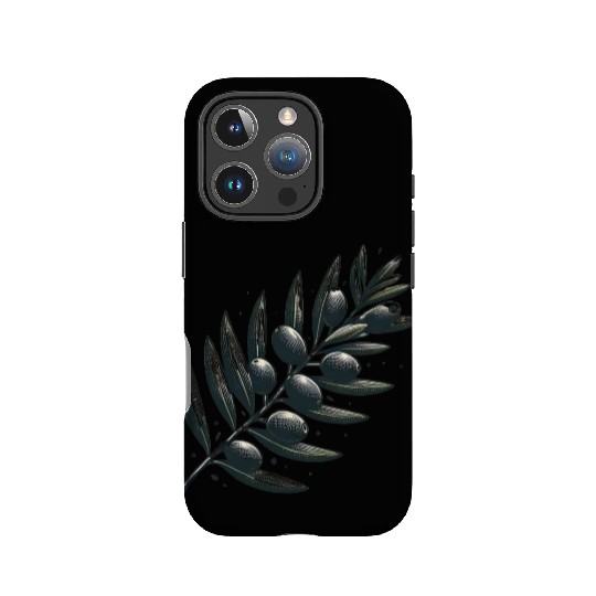 An olive Branch IPhone Cases