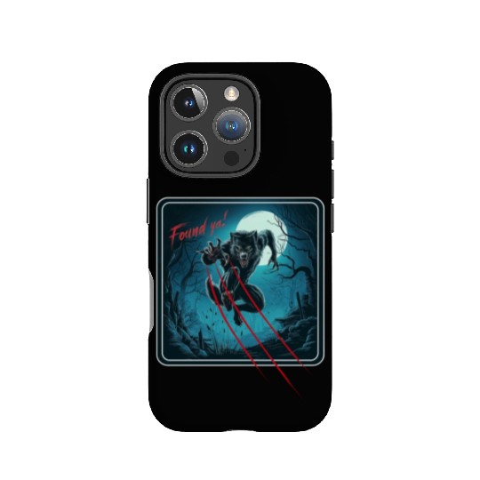 Werewolf Scratch IPhone Cases