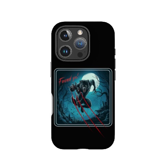 Werewolf Scratch IPhone Cases