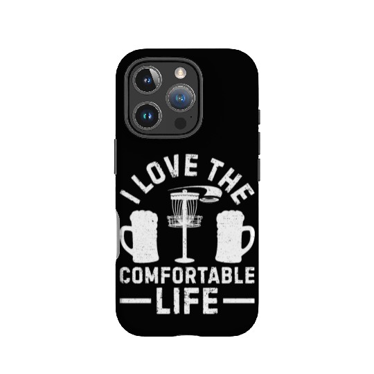 Disc Golf Disc Golfing - I love the comfortable li IPhone Cases